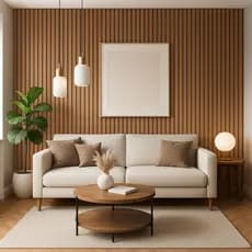 Kits Cabeceiras MDF Ripado Modular Adesivo Cama Solteiro Casal Queen King