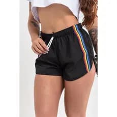 Short Tactel Feminino Lgbt Fitness Academia Praia Corrida
