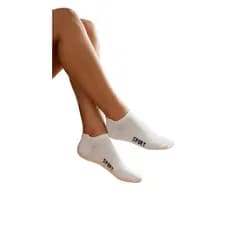 Meia Cano Curto Algodão Premium Feminina Confortável