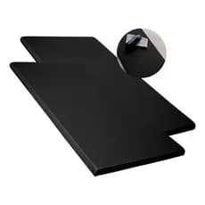 KIT 2 COLCHONETES PILATES/ACADEMIA PRETO