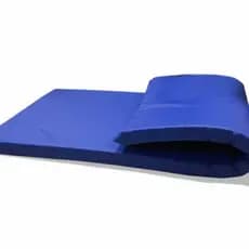 COLCHONETE ACADEMIA / YOGA / PILATES - 90x40x3cm - DUPLA COSTURA TRAVETADA - AZUL