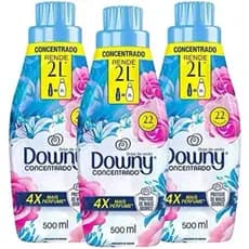 Kit 3un Downy amaciante concentrado fragrância brisa de verão 500mL