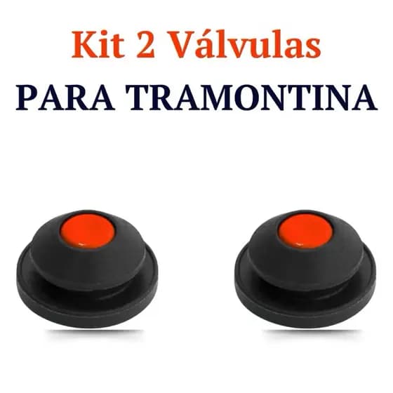 2 Válvulas suspiro De Segurança Para Tampa Da Panela De Pressão Tramontina Vancouver 3 Á 8 Litros