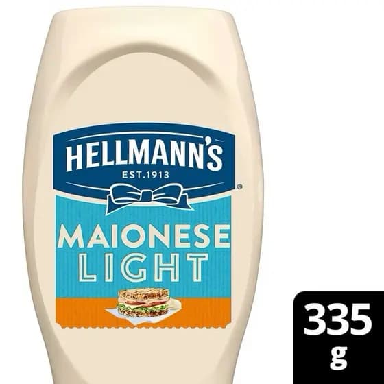 Maionese Light Hellmann's Squeeze Kit 2un 335g