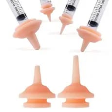 10 Pçs Universal Pet Alimentação Mamilo Mini Gato Silicone Chupeta De Para Recém-Nascidos Gatinhos Filhotes Coelhos