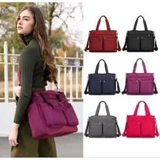 Bolsa transversais Grande Feminina Impermeável  para academia viagens