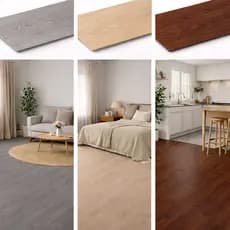 Piso Vinílico Autocolante Régua Madeira Vintage Manta Adesiva Resistente Lavável 1,67m² a 10m²
