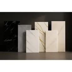 KIT 10/20/30 Placa Mármore Vinilico Adesiva Especial 3d  De Parede Relevo Lavável 30cm X 60cm