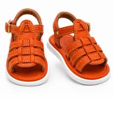 Sandália Infantil de Couro Nordestina Linha Cabritinho Kids