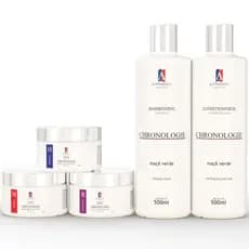 Kit Tratamento Capilar Completo Cronograma 5 Itens – Shampoo, Condicionador e Máscaras ALPHAHALL