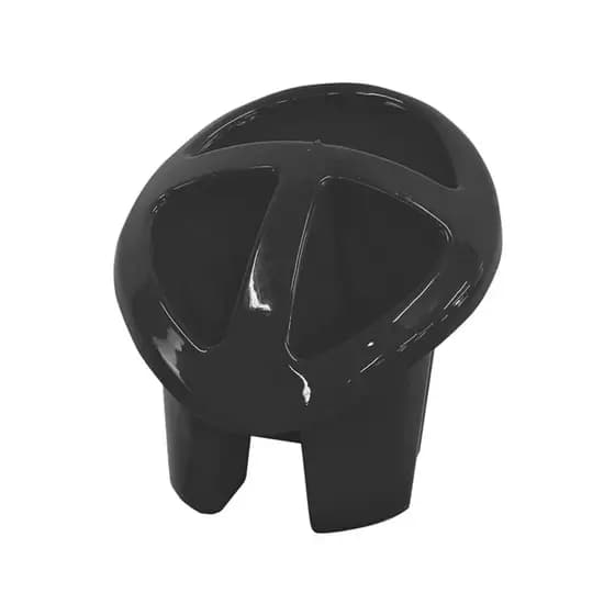 Porta Talheres Escorredor Organizador Com 3 Divisórias Preto - Uninjet