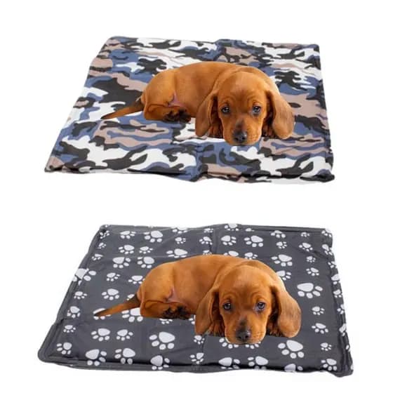 Kit 4 Tapete Pet 40x50CM Lavável Estampado Ideal para Colchonete