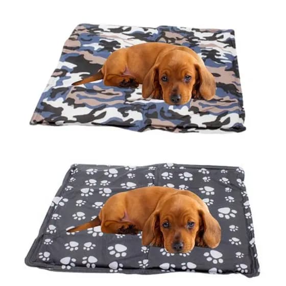 Kit 6 Tapete Pet 40x50CM Estampado Ideal para Caminha e Colchonete