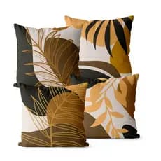 Kit 4 Capas de Almofadas Decorativas 45x45