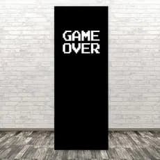 Capa para Painel Vertical Video Game 2,00m x 1,00m SEM Elástico Decorativa Sublimada