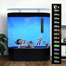YU Adesivo De Aquário Para Peixes Adesivos De Tira De Temperatura Do Tanque