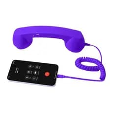 Fone De Ouvido Tipo Retrô De Plástico GOO Com Microfone E Alto-Falante Integrados Para Som Auditivo Claro