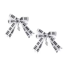 GOO Girl Flat Clip Hairpin Presilhas Arcos Exclusivos Clipe De Chave De Piano Para Mulheres E Meninas