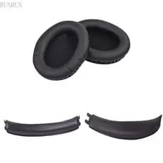 RUNRUN 2 Pcs Substituição Soft Almofada Ouvido Para Hyper X Cloud Flight