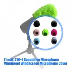 Capa De Microfone De Espuma De Qualidade Treeling Compatível Com Microfones Zdm1 Para Som Claro