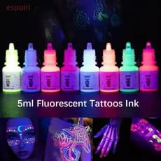 ESPOIR1 Tinta Para Tatuagens , Pigmento Fluorescente Multicolorido De Tatuagem , Semipermanente Arte Corporal
