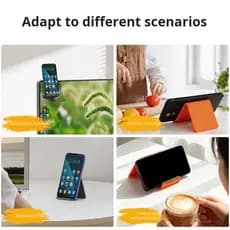 Suporte De Telefone Ergonômico Aconchegante Para Mesa , Ângulos Ajustáveis , Universal Todos Os Telefones , Silicone Mul