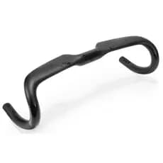 Guidão Carbono Speed Gravel Aero Flat 31.8mm Cabeamento Interno Super Leve 420mm