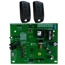 Placa Ac4 Hall Price Motor Rossi Dz3 Dz4 Nano Portão Garagem Com 2 Tx