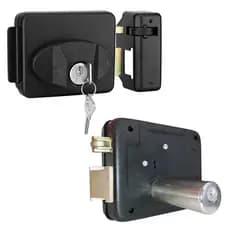 Fechadura Trava Portão Social Automatico Traver 90 Reversivel 62Mm Ppa