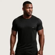Camiseta Dry Fit Masculina Lisa - Casual Treino Academia Esportes Exercícios Corrida