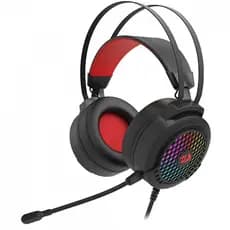 Headset Gamer Redragon Carmen, RGB, Drivers de 50mm, Multiplataformas, Preto