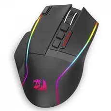 Mouse Gamer Redragon Swain, Wireless, 16.000 DPI, RGB, 9 Botões Programáveis, Preto - M915RGB-WL