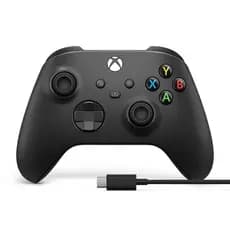 Controle Sem Fio Xbox e Cabo USB-C para PC