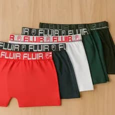 Kit c/ 5 ou 3 Cuecas Boxer Masculino ALGODÃO Cotton Adulto Versailles