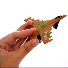 Kit com 2 Avião Caça Militar À Fricção Força Aerea Mini W-Force Well Kids
