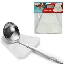 Descanso para Colheres, Suporte para Talheres, Apoio Garfos, Organização de Utensílios, Cozinha Prática.