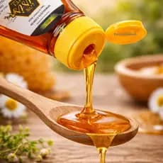 Mel 100% Puro 200g De Flores Silvestres Natural Isis Mel Bisnaga Facil de Consumir sem Bagunça