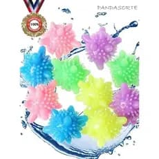 Kit de 16 peças Bola Para Máquina De Lavar Roupas, Bola de PVC para Lavanderia, (3~4cm, coloridas)