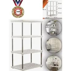 4 Andares Estante Organizador Prateleira Multiuso -Modular Organizadora