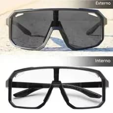Óculos de Sol Bike Esportivo Ciclismo Caminhada Corrida Proteção Unissex Fotocromático