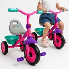 Triciclo Infantil Bicicletinha com Pedal Cestinha Brinquedo Presente Para Crianças 18 meses +