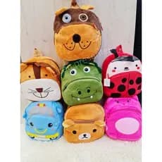 Mochila Infantil De Pelucia coelho Bichos Ziper Crianças Poliester animal novo seculo lucaa presentes