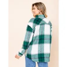 Camisa Casaco Xadrez Flanelado Premium Feminino Masculino Moda Inverno Casual Estiloso Quentinho