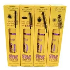 Box Amarelo ou Colorido C/12 uni Máscara De Cílios Super Volume 4 Tipos De Aplicadores Hot sale