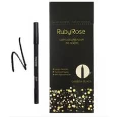Lápis Delineador Carbon Black HB050 À prova d’agua - Ruby Rose (KIT OU UNIDADE)hot sale
