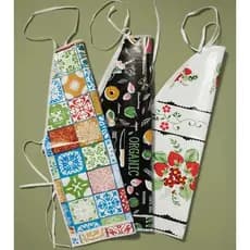 Kit 2 Aventais De Cozinha Lizo e Estampado Impermeável - SORTIDO