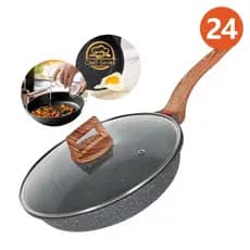 Panela Frigideira de Granito com Revestimento Premium Uso Diário Frigideira Antiaderente