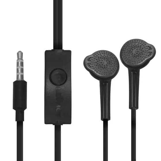 Fone P2 Com Microfone e Botão para Atender Chamadas