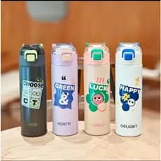 Garrafa Térmica Infantil Sem Canudo De 500 ML