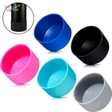 Borracha Protetora De Silicone Para De Garrafas De Água De Aço Inoxidável  7,5cm